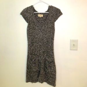 Grey Knit Kroshetta by Papillon Dress
